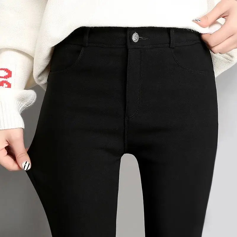 New High Elastic Skinny Pencil Jeans