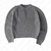 Grunge Goth Men Y2K Acrylic Knitted Sweater