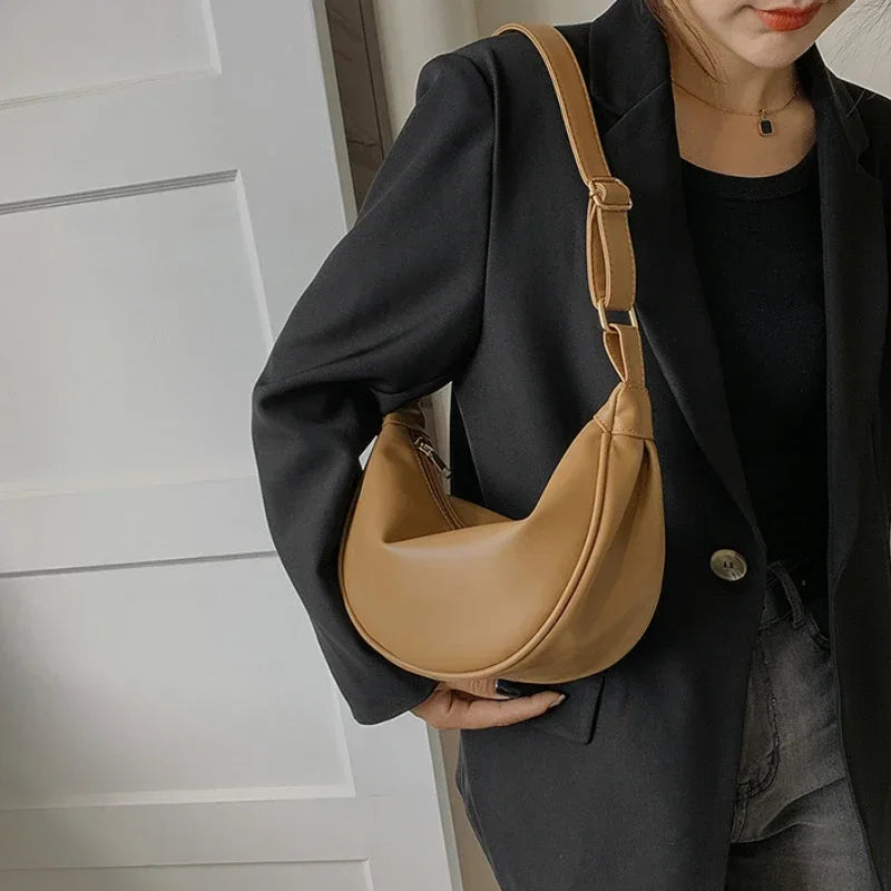 2024 New Fashion Women's Hobo Sac Leather Shoulder Bag