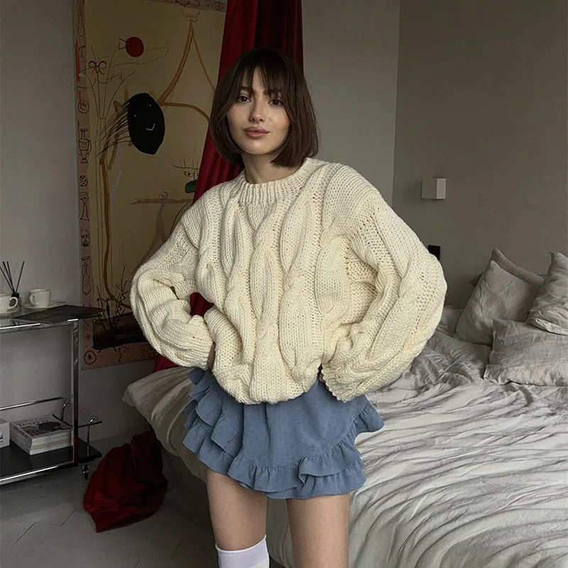 Fashion Knitted Women Sweater