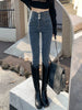 Korean Design High Waist Pencil Jeans