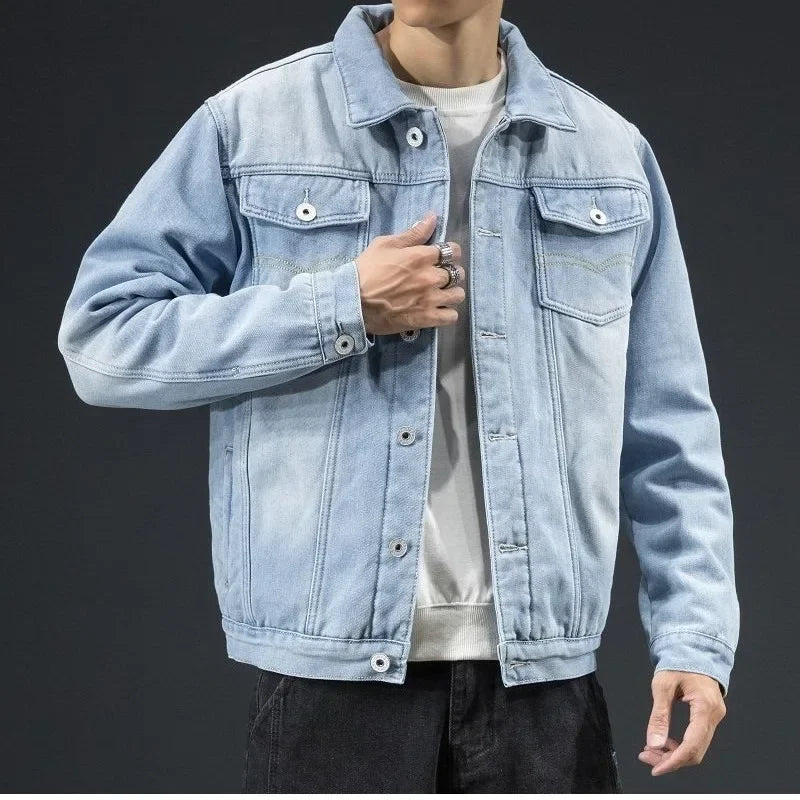 Denim Coat Men Thick Jackets